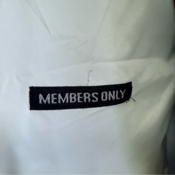 Vintage Members Only Colorblock Geometric Windbreaker Jacket Size Large - Picture 5 of 11